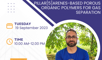 Sesi Perkongsian bersama Dr Francesco Rispoli dari University of Parma, Itali